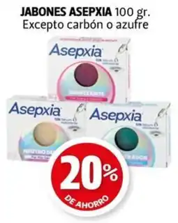 Farmacias Guadalajara Asepxia jabones oferta