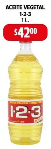 Farmacias Guadalajara 1-2-3 aceite vegetal oferta