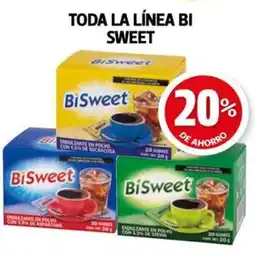 Farmacias Guadalajara Bi sweet toda la línea oferta