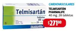 Farmacias Guadalajara Pharmalife cardiovasculares telmisartán oferta