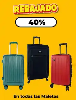HEB En todas las Maletas oferta