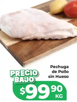 HEB Pechuga de pollo sin hueso oferta