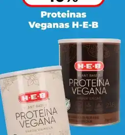 HEB H-E-B Proteinas veganas oferta