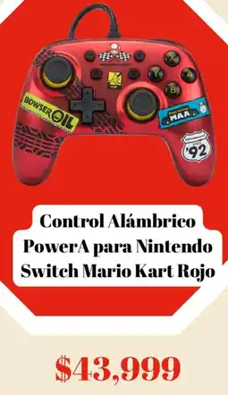 Elektra Control alámbrico powera oferta