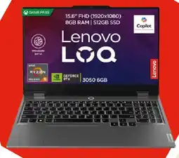 Elektra Lenovo laptop gamer oferta