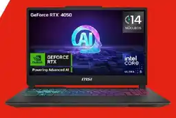 Elektra Laptop msi gaming cyborg oferta