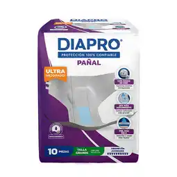 Farmacias YZA Diapro Adulto Básico Grande 10 Unidades oferta