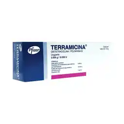 Farmacias Benavides 0.005 g Oxitetraciclina/10000 U Polimixina B Ungüento oferta