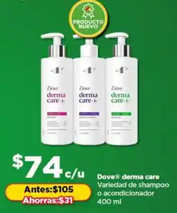 Bodega Aurrerá Dove derma care oferta