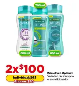 Bodega Aurrerá Palmolive Optims oferta