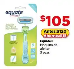 Bodega Aurrerá Equate Máquina de afeitar oferta
