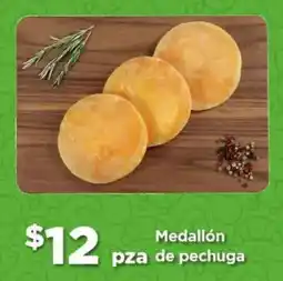 Bodega Aurrerá Medallón de pechuga oferta