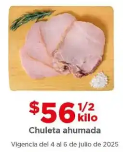 Bodega Aurrerá Chuleta ahumada oferta