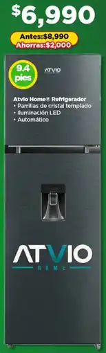 Bodega Aurrerá Atvlo Home Refrigerador oferta