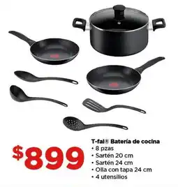 Bodega Aurrerá T-fal Batería de cocina oferta