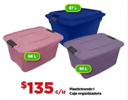 Bodega Aurrerá Plastictrends Caja organizadora oferta