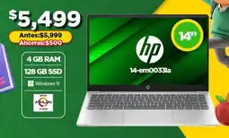 Bodega Aurrerá HP Laptop 14-em0033la oferta