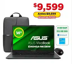 Bodega Aurrerá ASUS VivoBook E1404GA-NK136W oferta