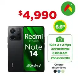Bodega Aurrerá Redmi Note 14 oferta