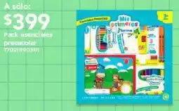 City Club Pack esenciales preescolar oferta