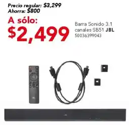 City Club Jbl barra sonido 3.1 canales oferta