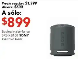 City Club Sony bocina inalámbrica oferta