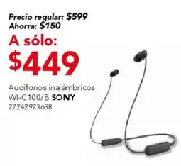 City Club Sony audífonos inalámbricos oferta