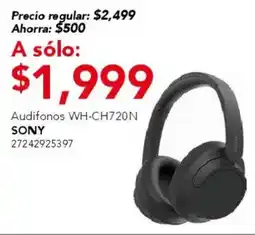 City Club sony audífonos WH-CH720N oferta