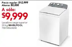 City Club Whirlpool lavadora carga superior oferta