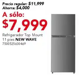 City Club New wave refrigerador top mount oferta