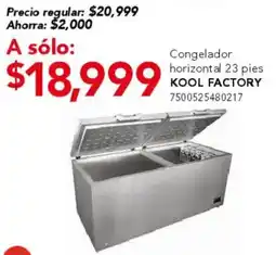 City Club Kool factory congelador horizontal oferta
