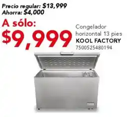 City Club Kool factory congelador horizontal oferta