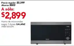 City Club Galanz horno de microondas negro oferta