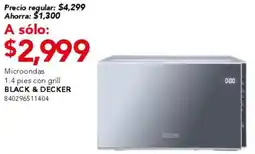 City Club Black & decker microondas oferta