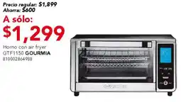City Club Gourmia horno con air fryer oferta