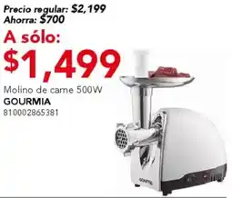 City Club Gourmia molino de carne oferta