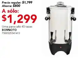 City Club Bornoto urna para café oferta