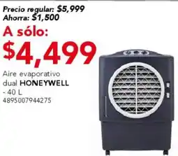 City Club Honeywell aire evaporativo dual oferta