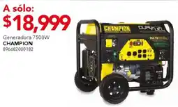 City Club Champion generadora oferta