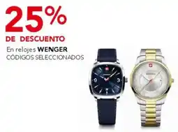 City Club Wenger en relojes códigos seleccionados oferta