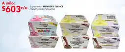 City Club Member's choice suplementos oferta