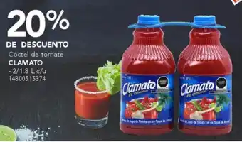 City Club Clamato cóctel de tomate oferta