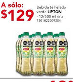 City Club Lipton bebida té helado verde oferta