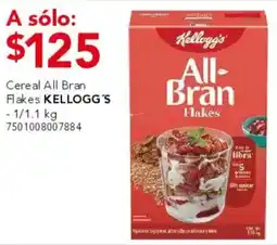 City Club Kellogg's cereal all bran flakes oferta