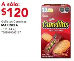 City Club Marinela galletas canelitas oferta