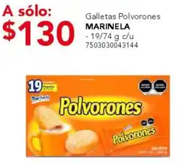 City Club Marinela galletas polvorones oferta