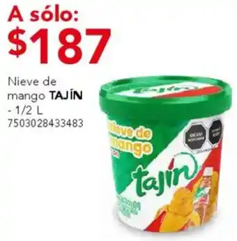 City Club Tajín nieve de mango oferta