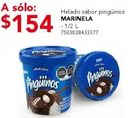 City Club Marinela helado sabor pingüinos oferta