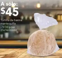 City Club Tortilla de harina mantequilla oferta