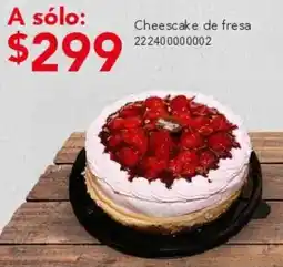 City Club Cheescake de fresa oferta